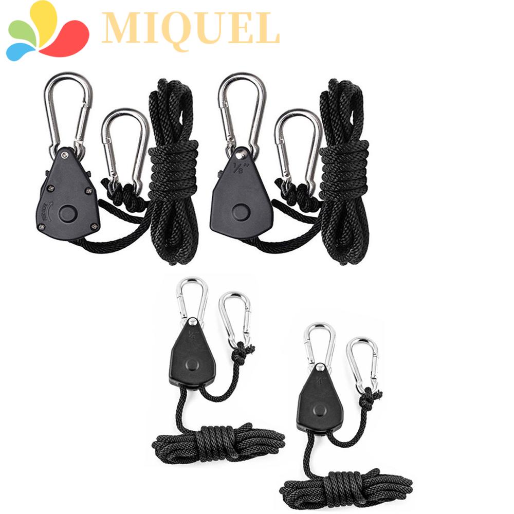 MIQUEL Móc Treo Dây Lều Bằng Nylon 1 / 8 Inch Tiện Dụng Cho Sân Vườn