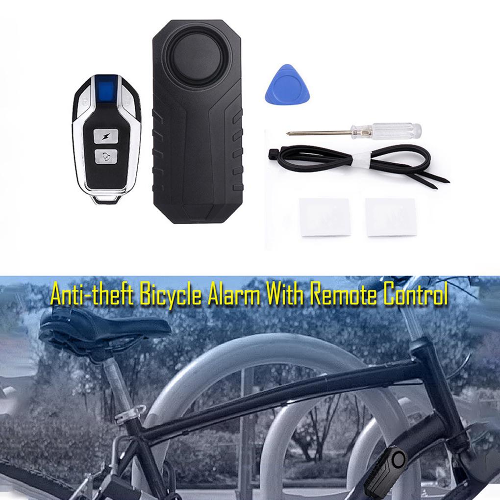 Chuông Báo Động Chống Trộm Màu Đen Dễ Dàng Cài Đặt Bảo Vệ Cho Xe Máy Xe Hơi