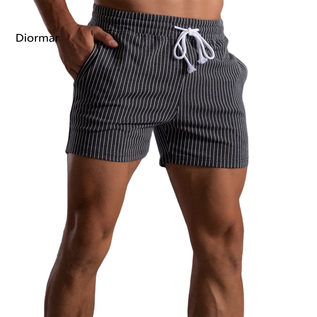 Quần Short Thể Thao Lưng Thun Dây Rút Phối Túi Thời Trang Mùa Hè Cho Nam