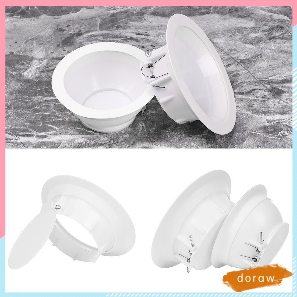 DORAW Dụng Cụ Khử Mùi Toilet Hình Tròn Màu Trắng