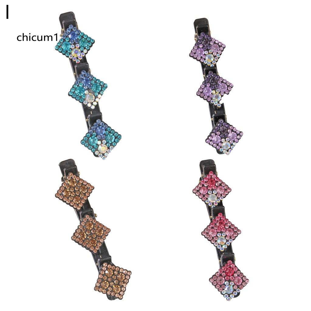 Set 4 Kẹp Tóc Hoa Đính Ngọc Trai Giả Phong Cách Hàn Quốc