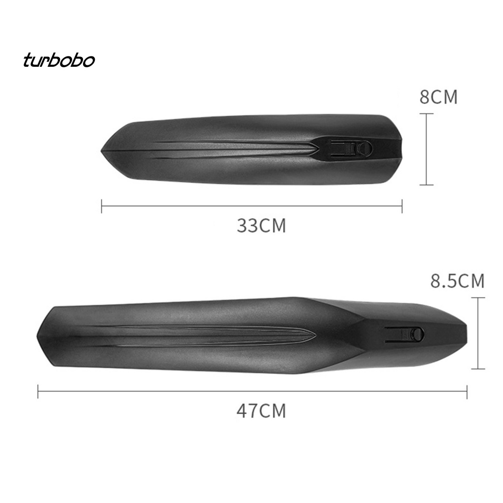 Tấm Chắn Bùn Trước Và Sau 22-24inch Có Thể Tháo Rời Tiện Dụng Cho Xe Đạp Leo Núi