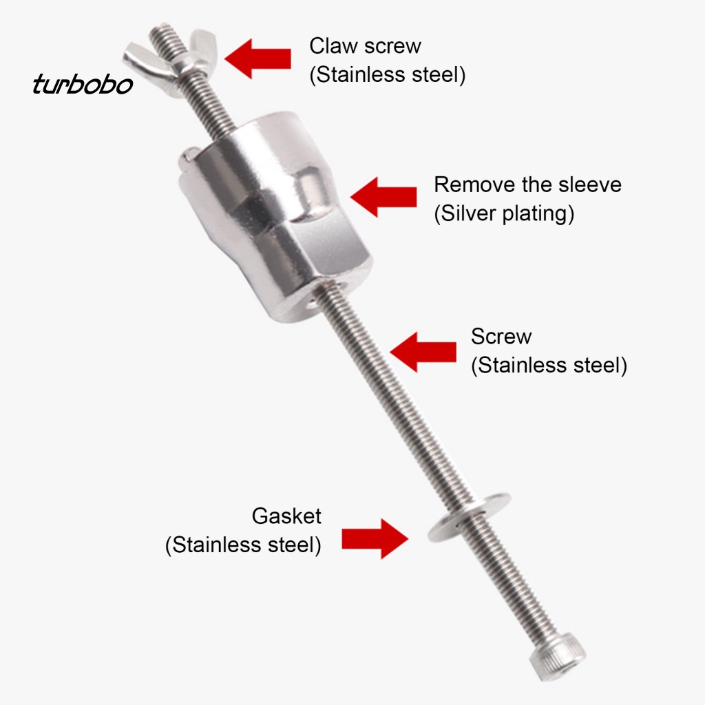 Turbobobo Dụng Cụ Sửa Chữa Trục Xe Đạp Bằng Thép Không Gỉ Chất Lượng Cao
