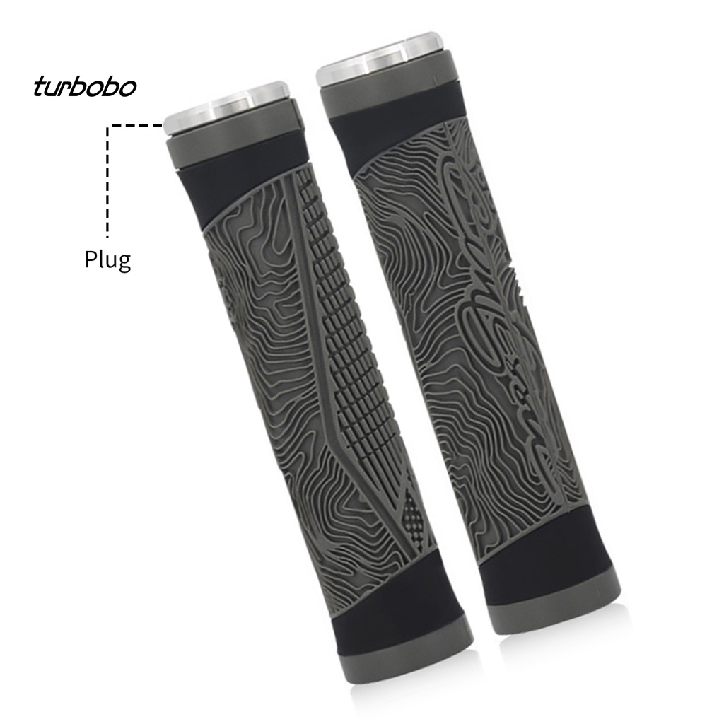 1 Cặp Bọc Tay Lái Xe Đạp Bằng Silicone Chống Trượt Tiện Dụng