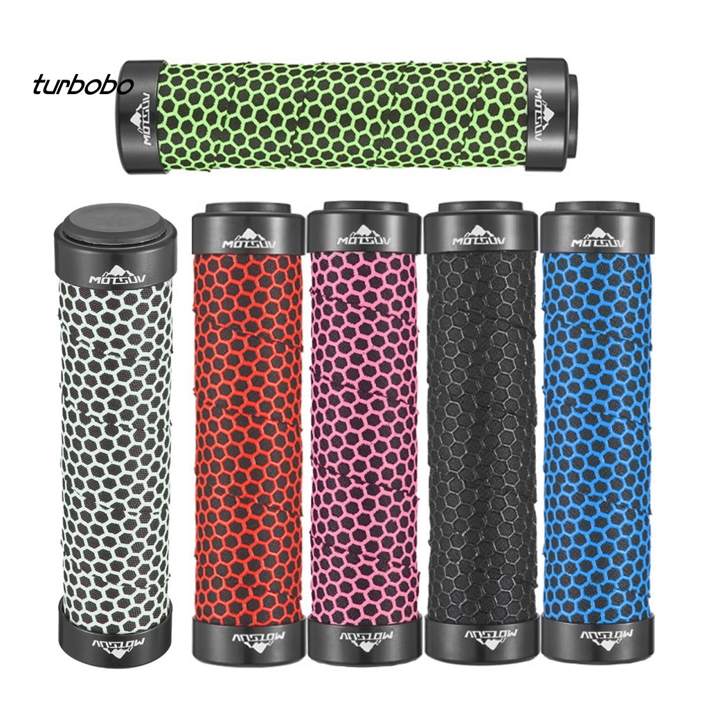 1 Cặp Vỏ Bọc Tay Lái Xe Đạp Leo Núi Thiết Kế Khóa Đôi Chống Mài Mòn