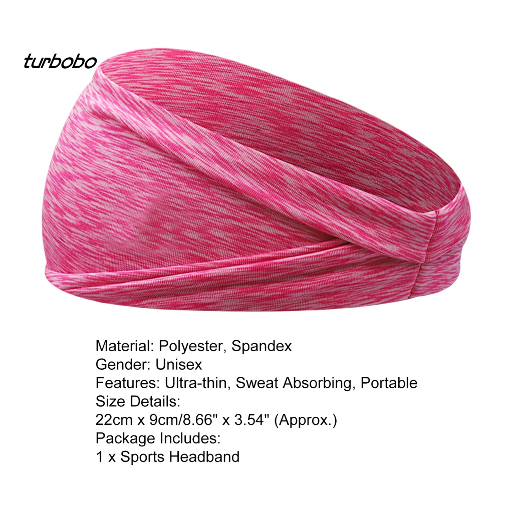 Băng Đô Thể Thao Siêu Mỏng Thấm Hút Mồ Hôi Thời Trang Cho Nam Và Nữ
