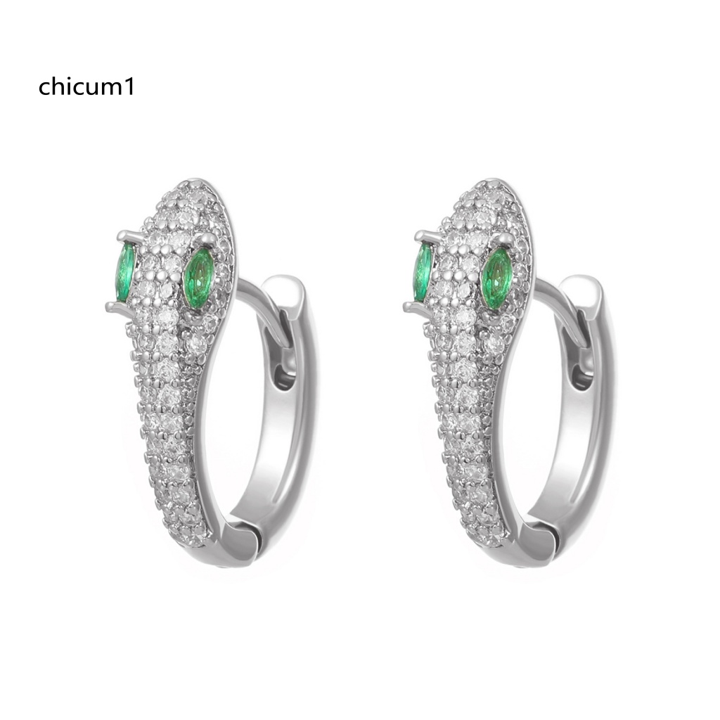 1 Cặp Bông Tai Kim Loại Lấp Lánh Chống Oxy Hóa Màu Sắc Đơn Giản Sáng Tạo Dành Cho Nữ