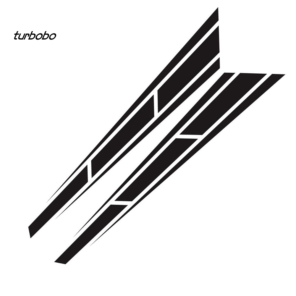 Set 2 Miếng Dán Phản Quang Trang Trí Mui Xe Ô Tô