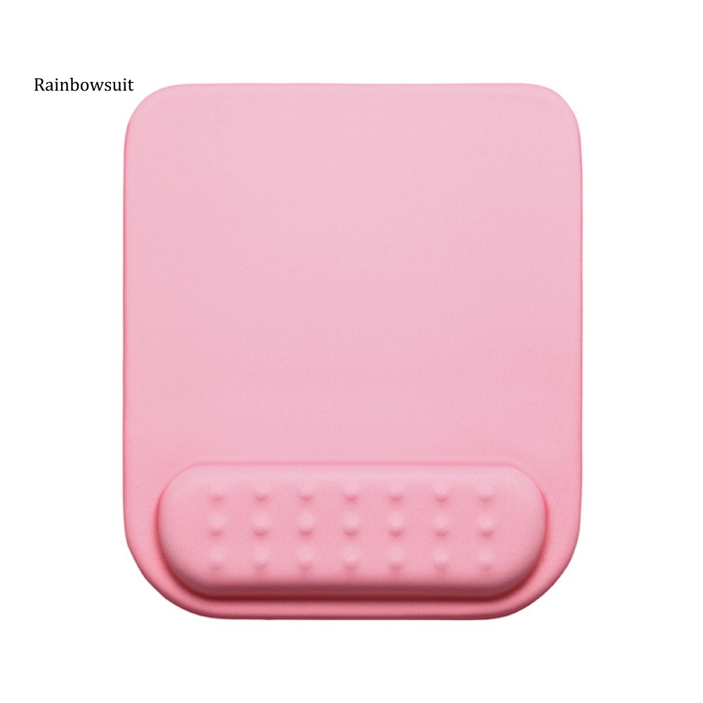 Thảm Lót Chuột Máy Tính Mềm Mại Có Đệm Hỗ Trợ Cổ Tay