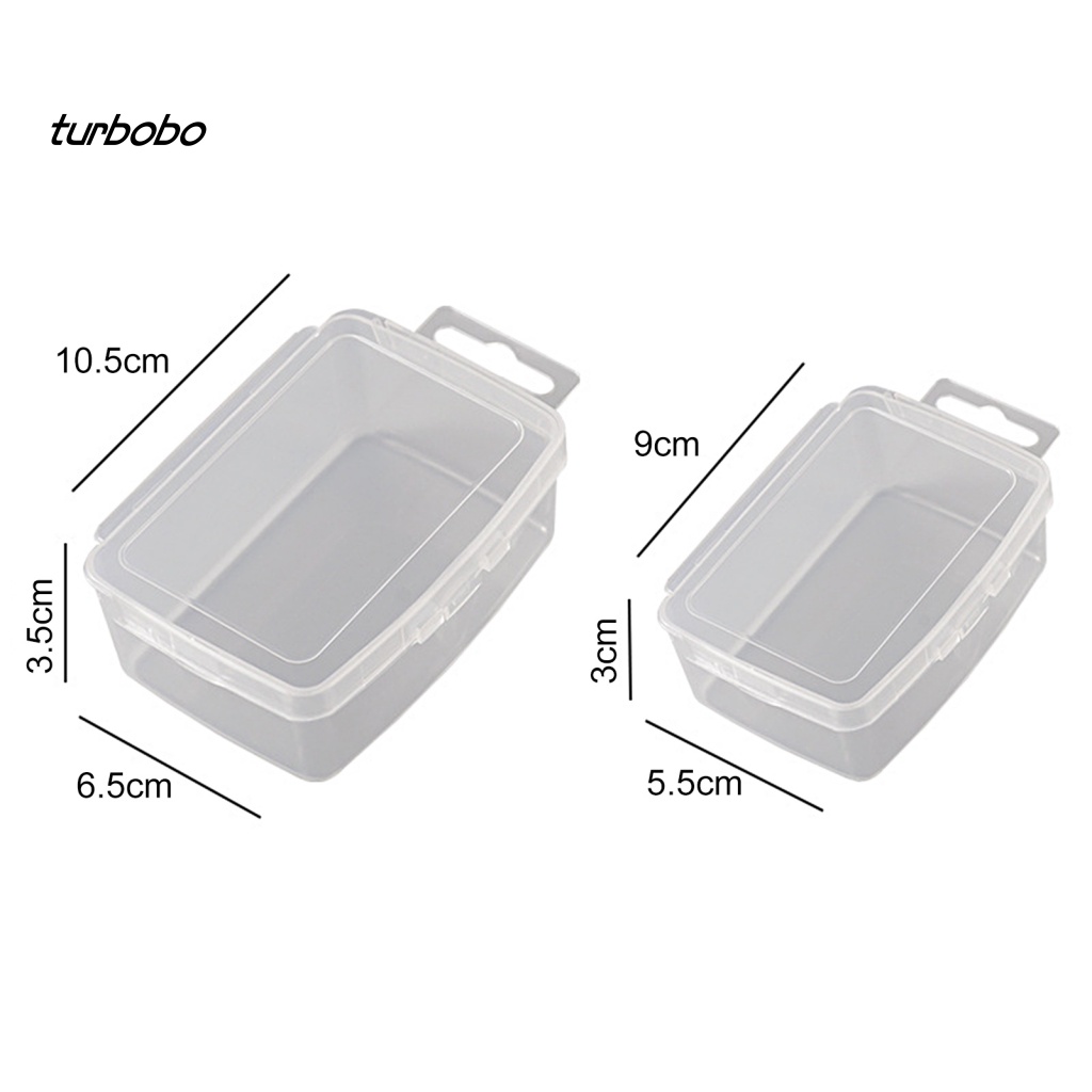 Hộp Đựng Mồi Câu Cá Trong Suốt Gọn Nhẹ Chống Ăn Mòn Đa Năng