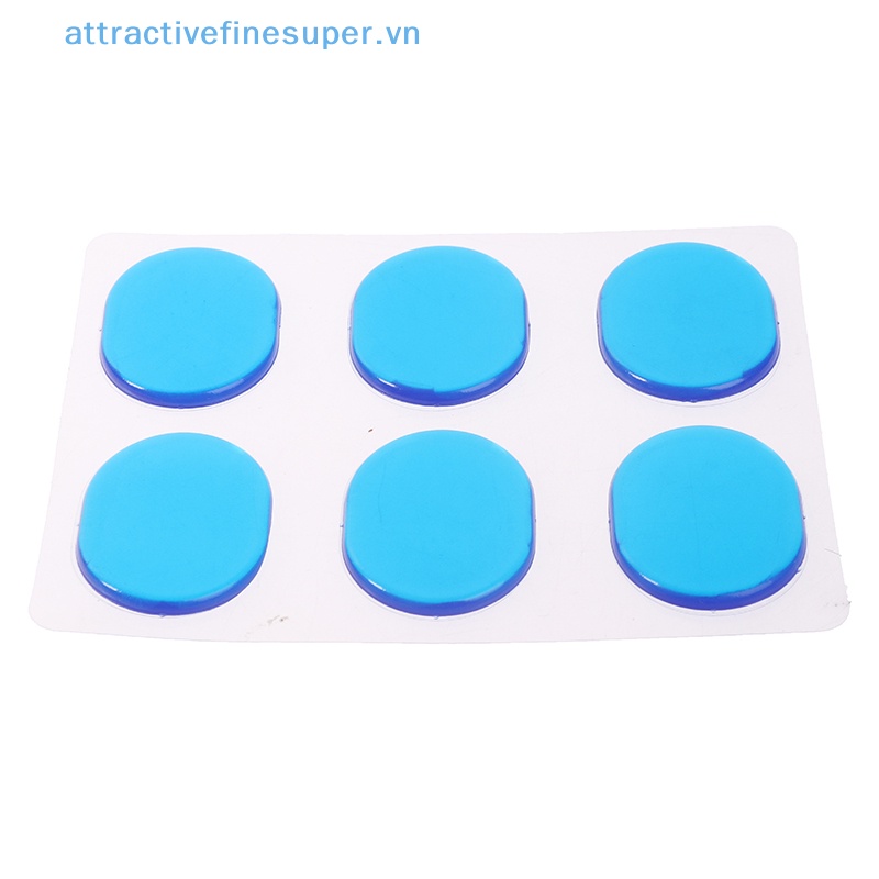 Set 6 Đệm Silicone Giảm Ồn Cho Trống Áo Khoác Thời Trang Trẻ Trung Cá Tính