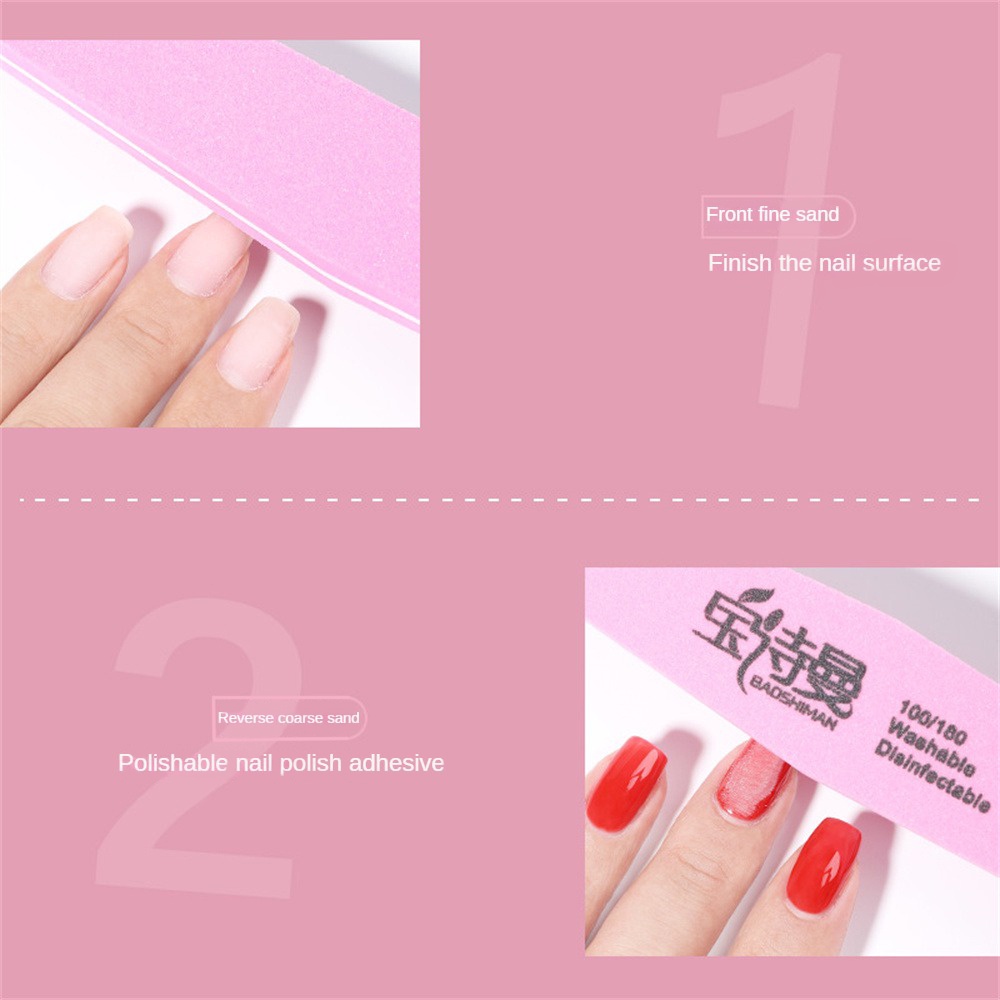 Bộ Dụng Cụ Dũa Móng Tay Bằng Bọt Biển Tiện Dụng