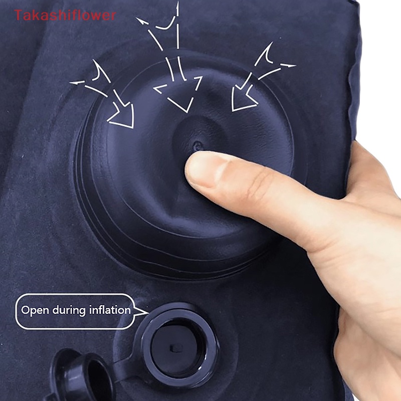 Gối Kê Chân Bơm Hơi Dài Có Thể Điều Chỉnh Chiều Cao Tiện Dụng Khi Đi Du Lịch