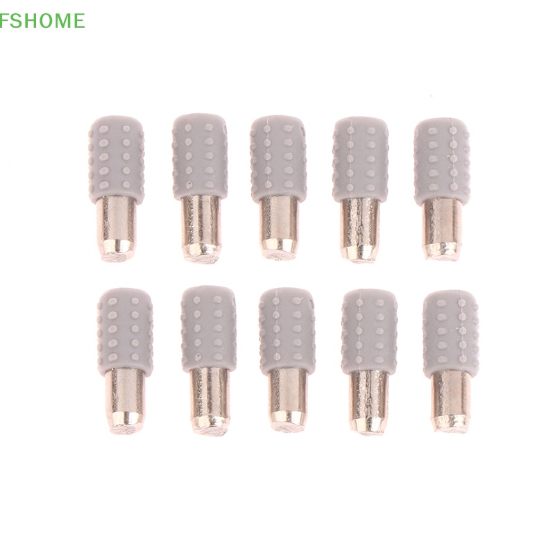 Fshome Set 10 Kẹp Cố Định Tấm Kính / Kệ Tủ Bằng Kim Loại