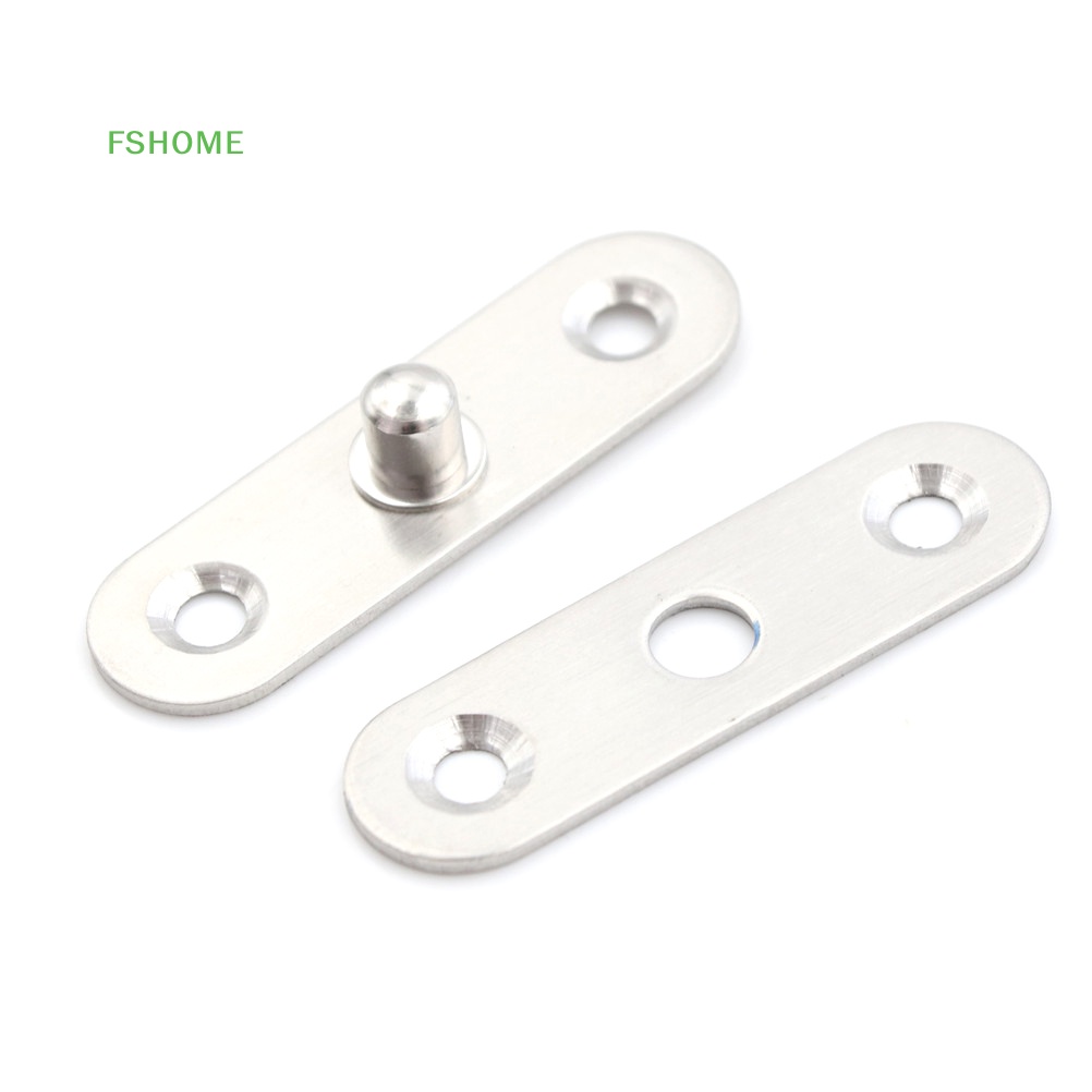 Fshome Mới Bản Lề Cửa Xoay 360 Độ Bằng Thép Không Gỉ 56mm L