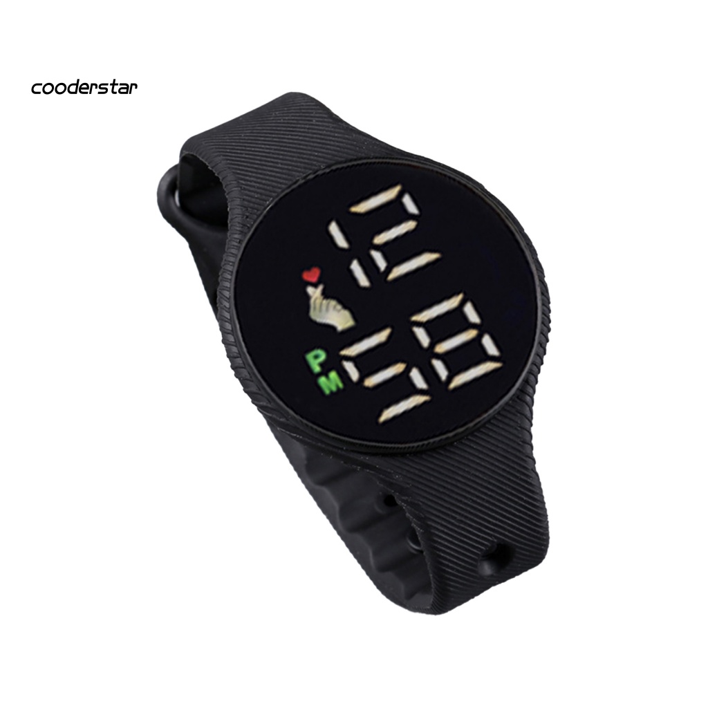 Đồng Hồ Điện Tử Chống Thấm Nước Có Đèn LED Cho Trẻ Em