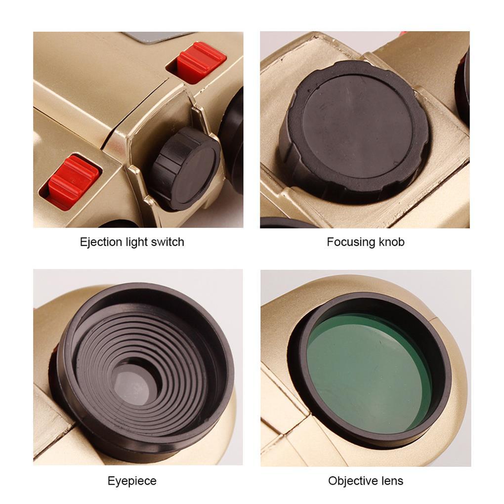 Ống Nhòm 4x30 Hỗ Trợ Tầm Nhìn Ban Đêm Cho Bé