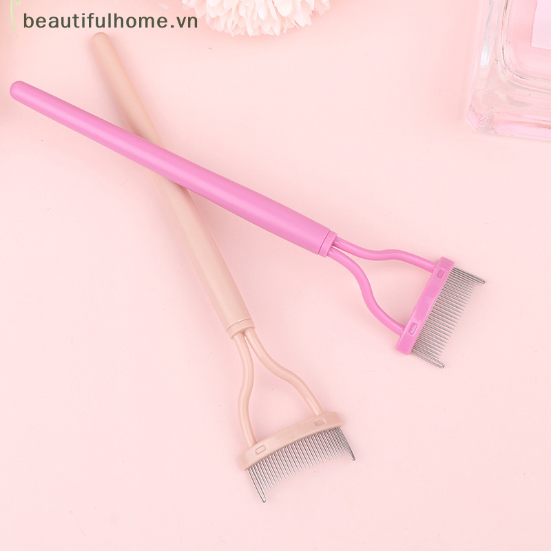 Lược Chải Lông Mi Bằng Thép Không Gỉ Tiện Dụng