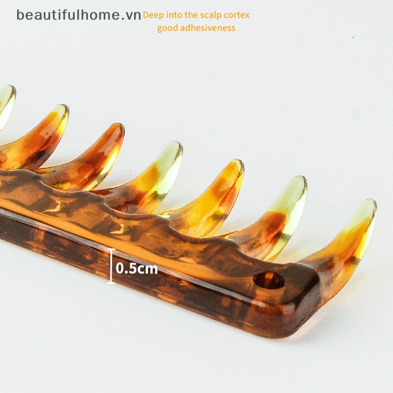 Lược Răng Thưa Tạo Kiểu Tóc Chuyên Nghiệp Cho Nam