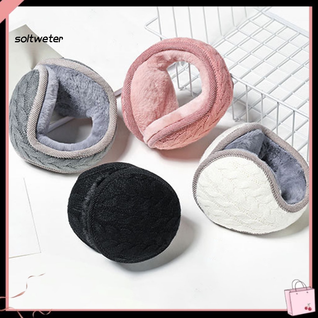 Chụp Tai Dệt Kim Chất Liệu Dày Dặn Siêu Nhẹ Có Thể Gấp Gọn Tiện Dụng