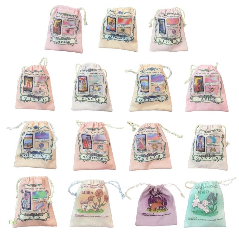Túi Dây Rút Đựng Thẻ Bài Tarot / Bài Tarot Tiện Dụng