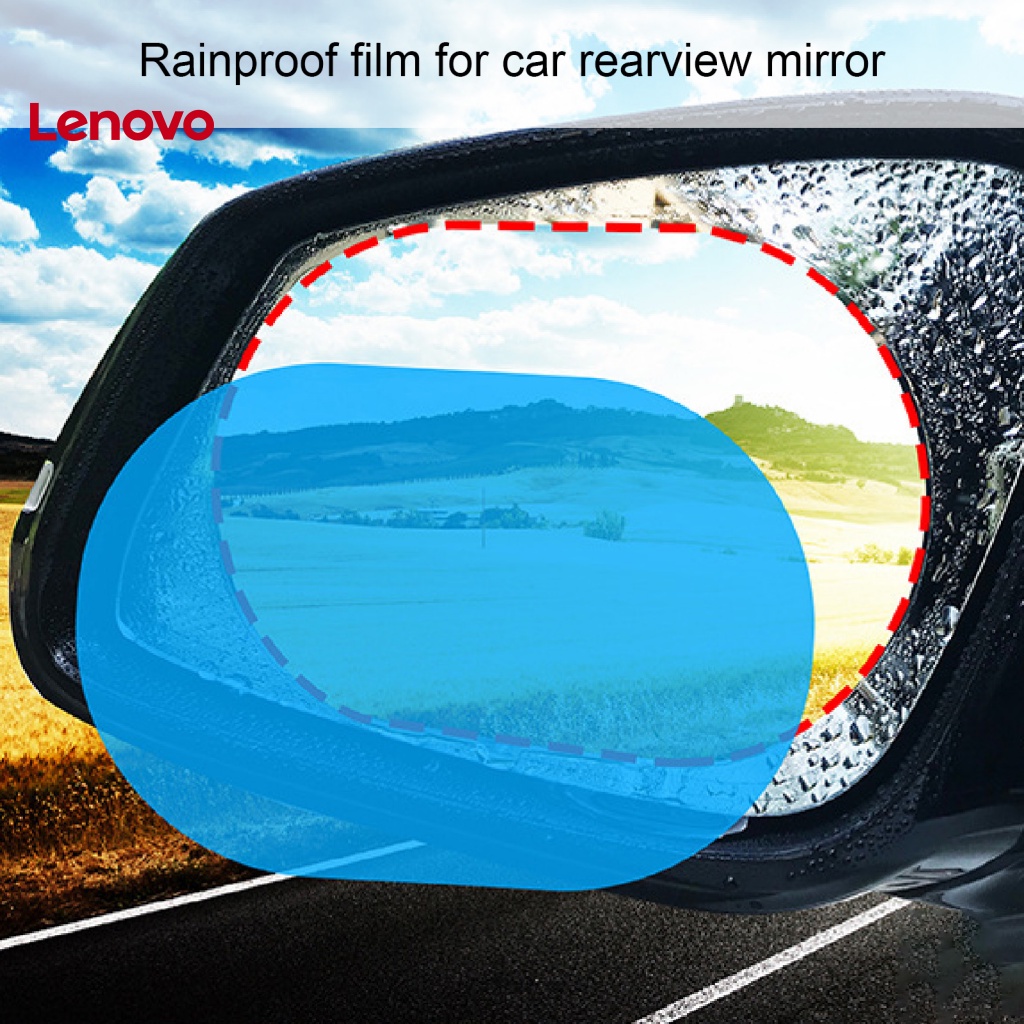 1 Cặp Vỏ Bọc Gương Chiếu Hậu Hình Oval Chống Nước Chống Sương Mù Thông Dụng Cho Xe Hơi /