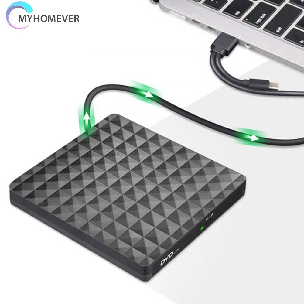 Ổ Đĩa Cứng USB 3.0 Và Type-C DVD RW CD Cho Laptop Notebook PC