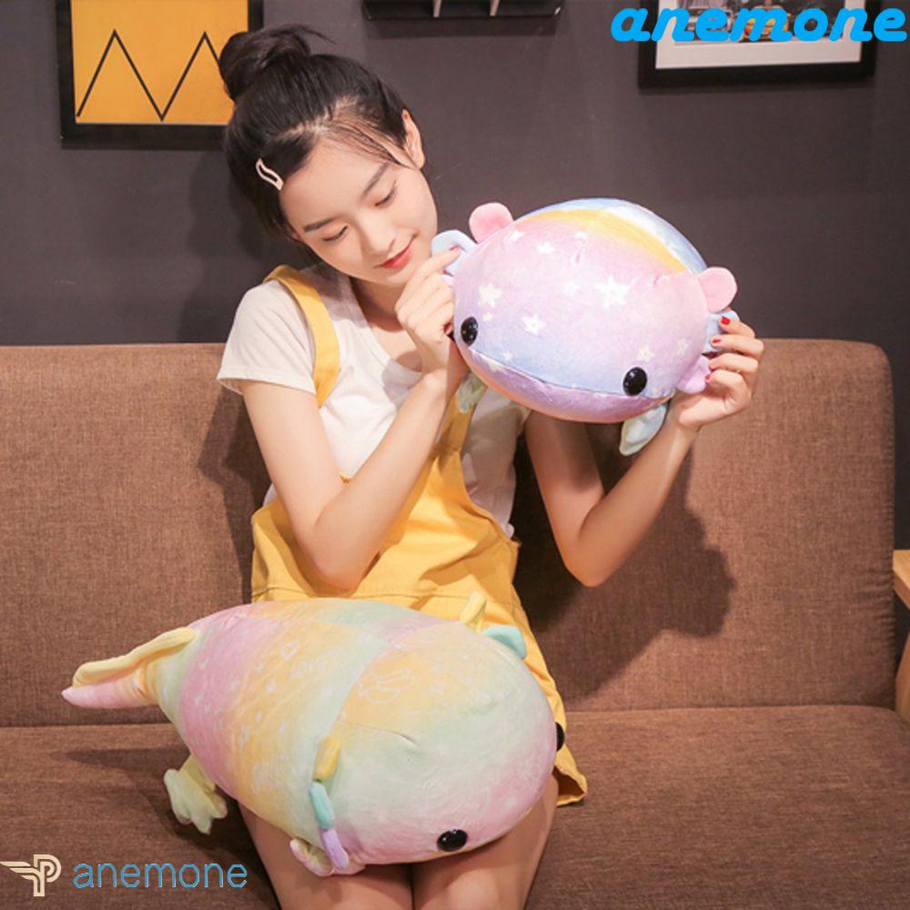 ANEMONE Thú Nhồi Bông Hình Khủng Long / Cá Salamander Nhiều Màu Sắc Dễ Thương Cho Bé