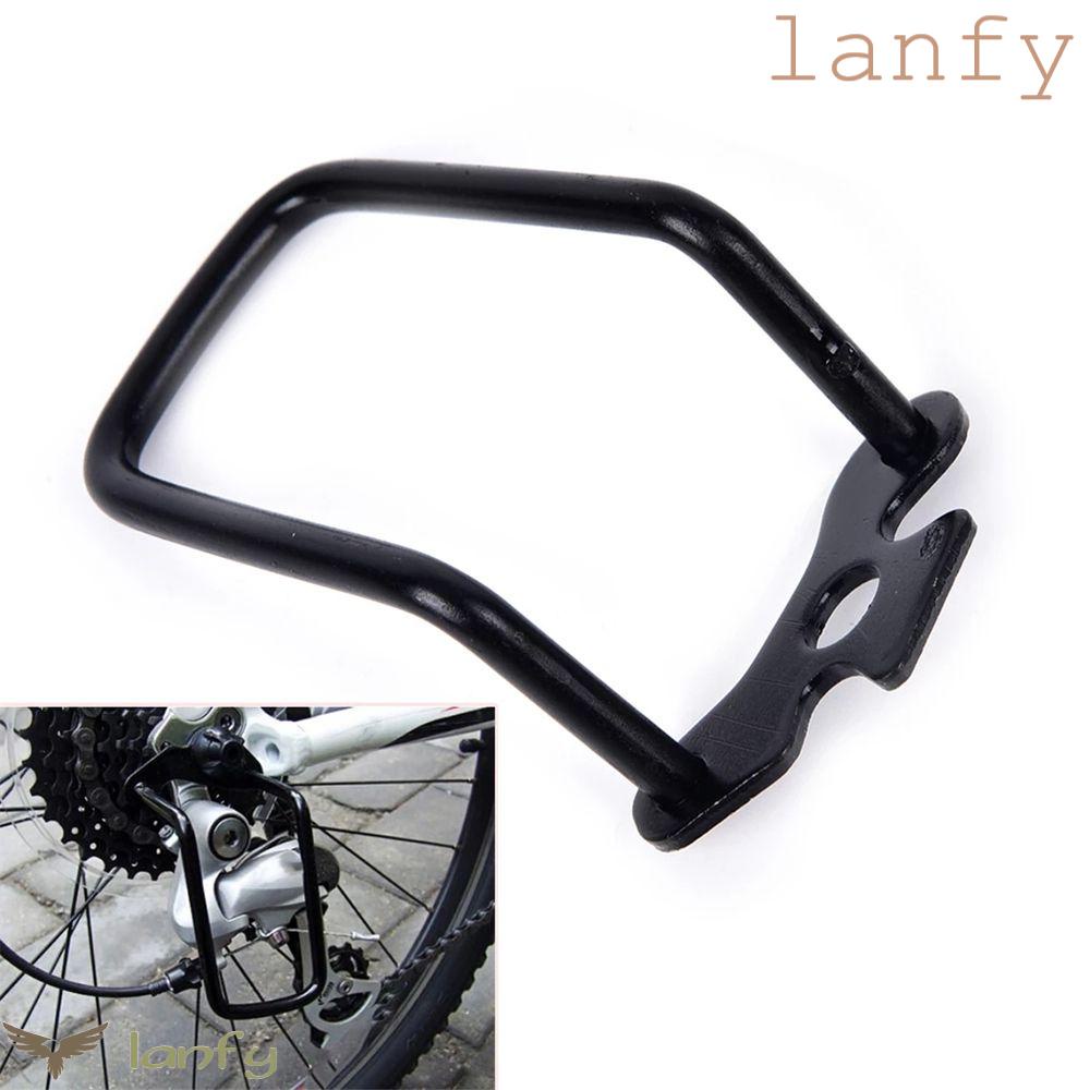 Bánh Răng Bảo Vệ Phía Sau Xe Đạp Leo Núi Bằng Thép Màu Đen