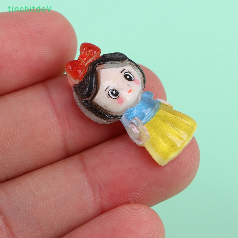 Set 10 Phụ Kiện Tóc Hoạt Hình Bằng Nhựa Resin Cho Bé Gái