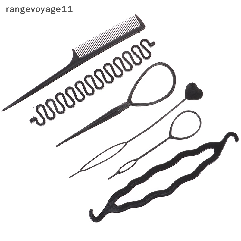 Bộ 6 Dụng Cụ Tạo Kiểu Tóc Xoăn Xoắn Ốc Cho Trẻ Em