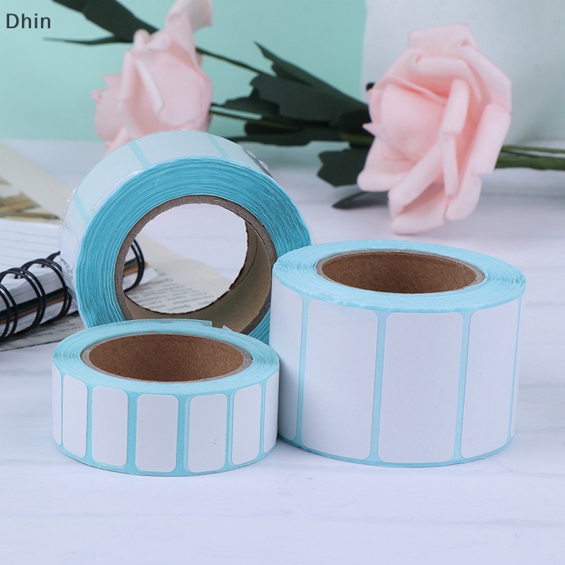 [Dhin] 700pcs/Roll Adhesive Thermal Label Supermarket Price Blank Label Direct Print COD