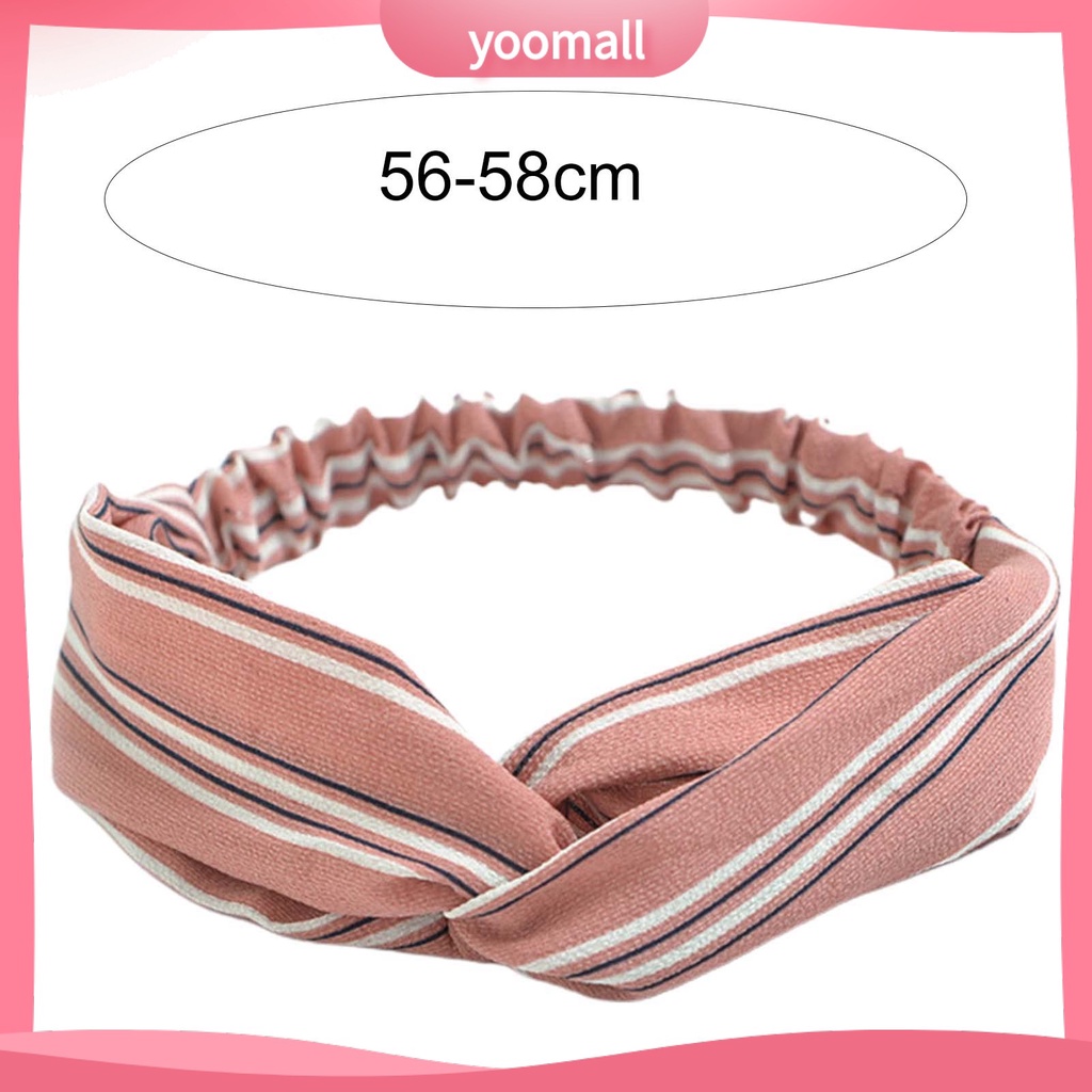 [YM] Băng Đô Trang Điểm Họa Tiết Hoa Ngọt Ngào Xinh Xắn Cho Nữ