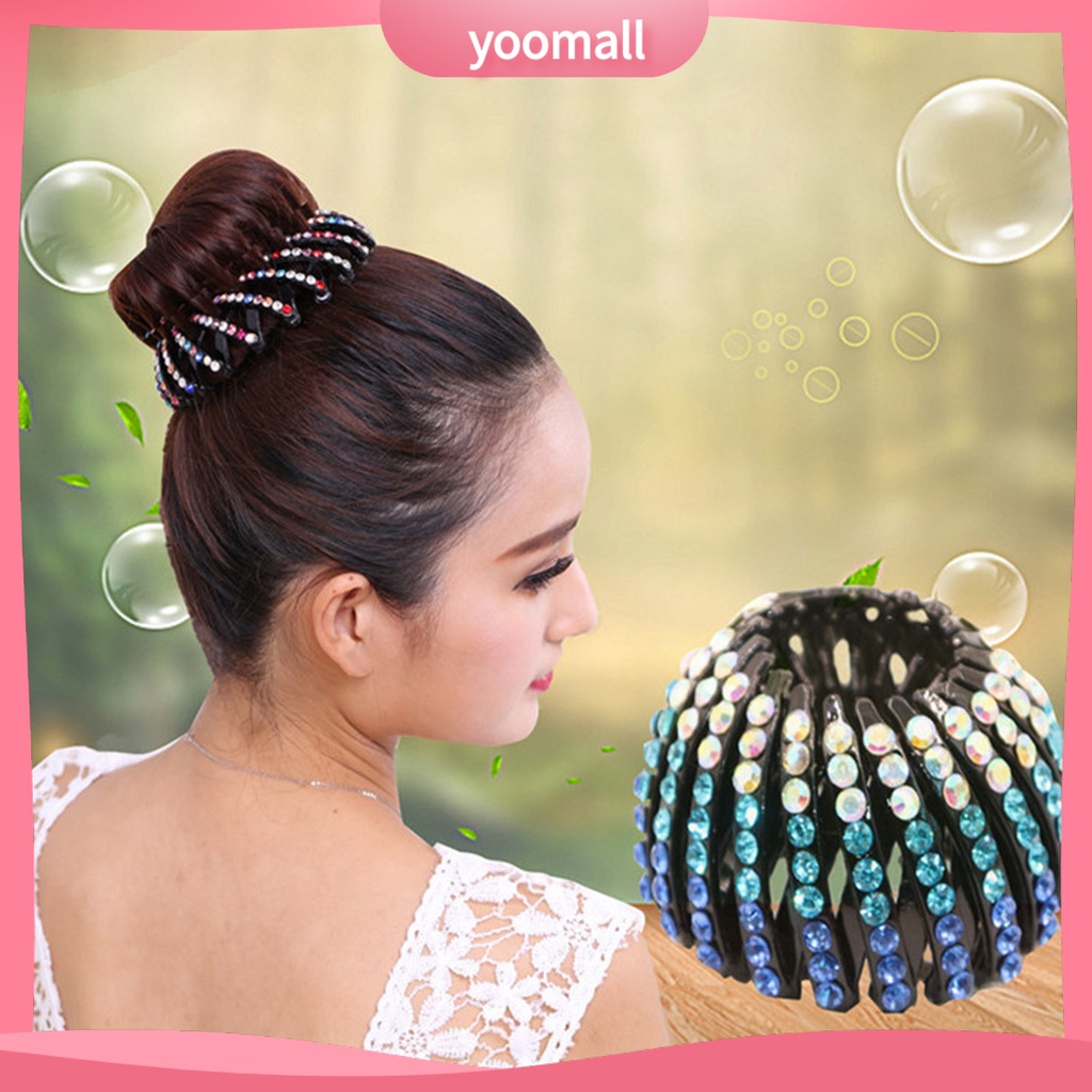 Băng Đô Cài Tóc Hình Tổ Chim Chống Trượt Linh Hoạt