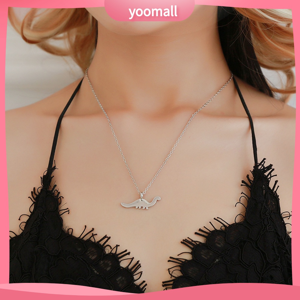 Vòng cổ Mặt Khủng Long Đuôi Dài Thời Trang Cho Nữ