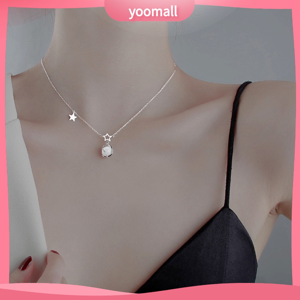 [YM] Vòng cổ Dạng Chuỗi Đá Mắt Mèo Không Đối Xứng Cá Tính Sang Trọng Thời Trang Dự Tiệc Cho Nữ