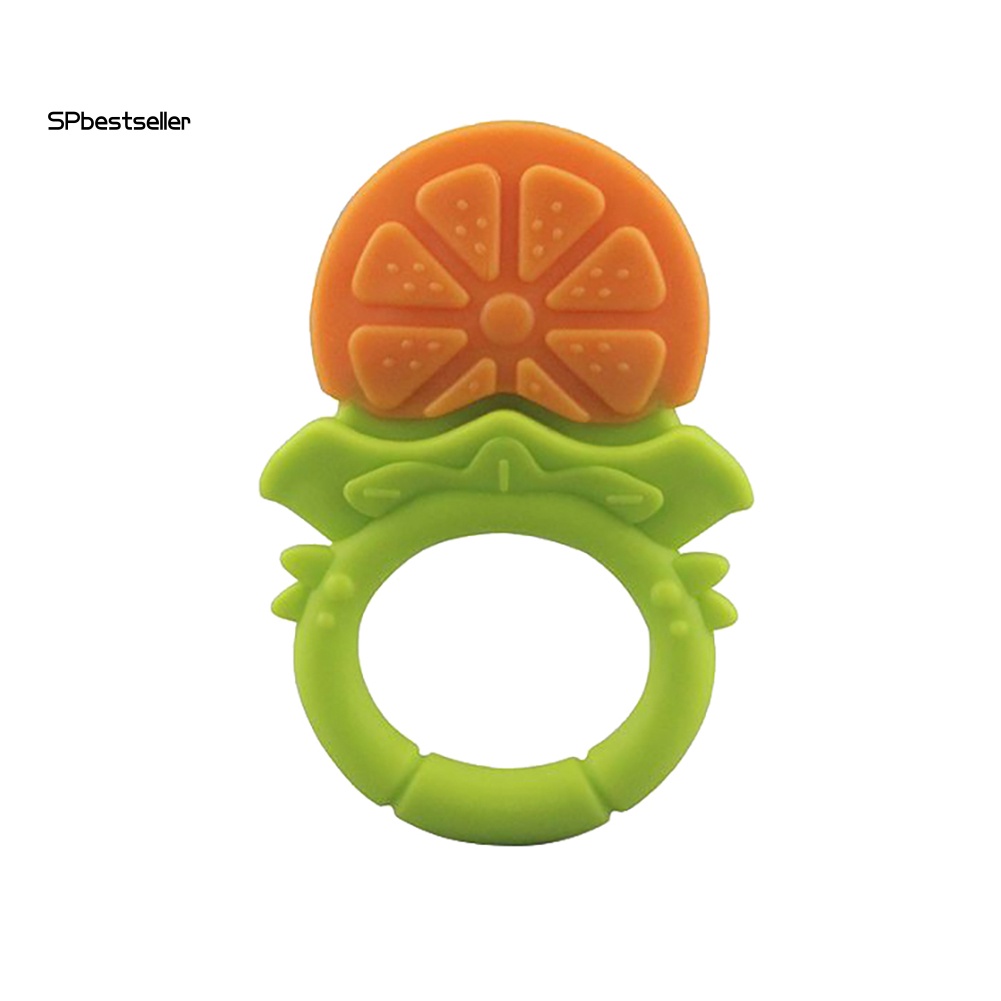 Đồ Chơi Nhai Cắn Hình Trái Cây Bằng Silicone Cho Bé