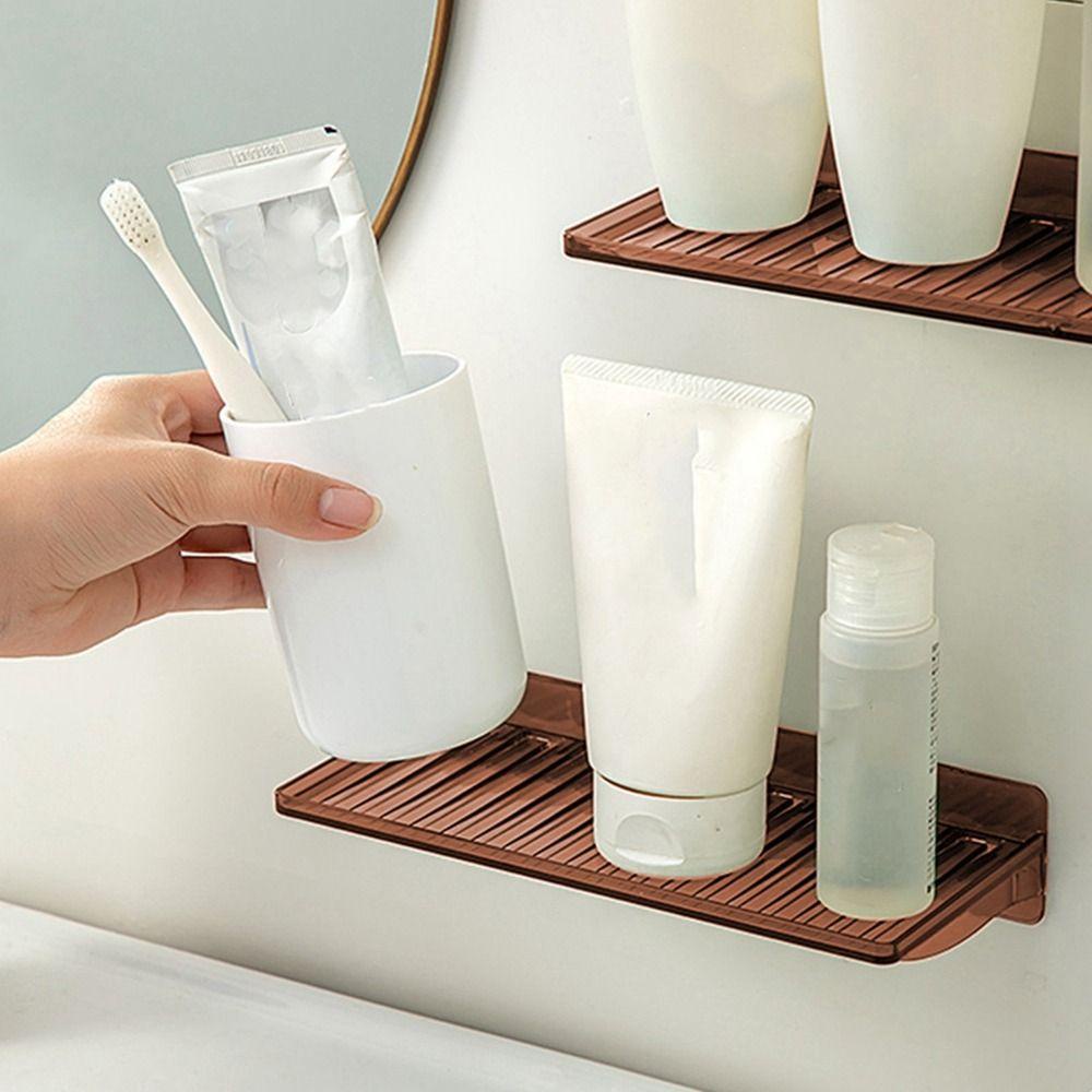 GIOVANNI Giá Nhựa Gắn Tường Đựng Đồ Dùng Nhà Tắm Thiết Kế Đơn Giản Tiện Dụng