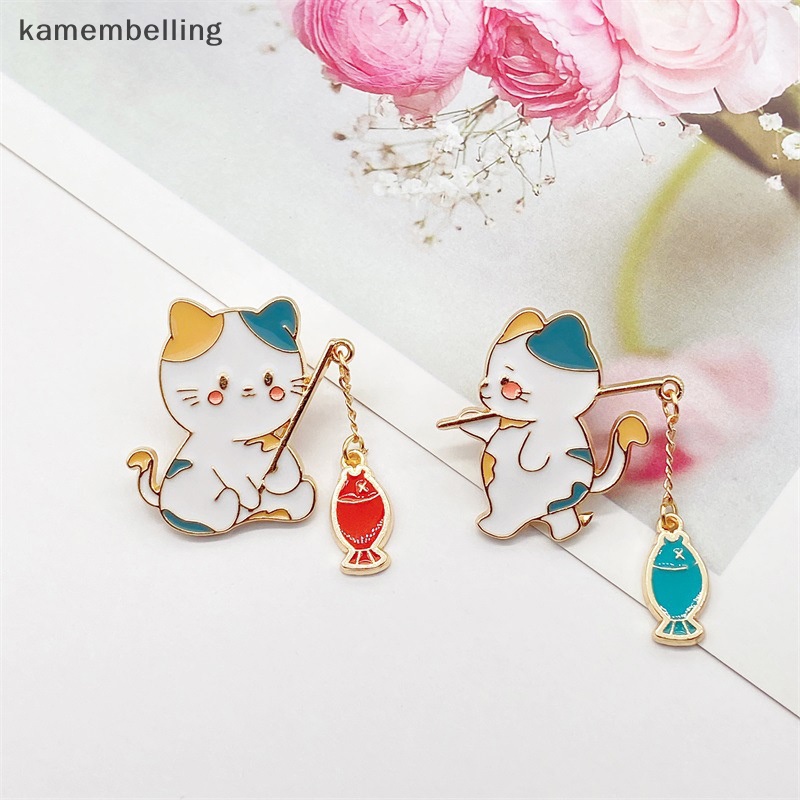 Trâm Cài Áo Hình Mèo Dễ Thương Sáng Tạo