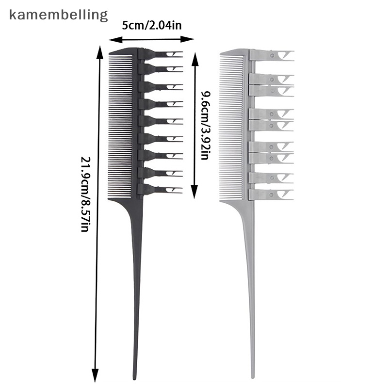 Lược Chải Nhuộm Tóc Tạm Thời kamembelling Chuyên Dụng Cho Salon