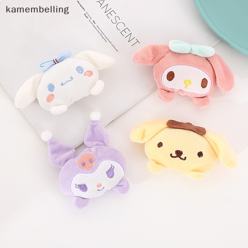 Kamembelling Phụ Kiện Cài Áo Hình Chú Chó Cinnamon Nhồi Bông Dễ Thương Diy