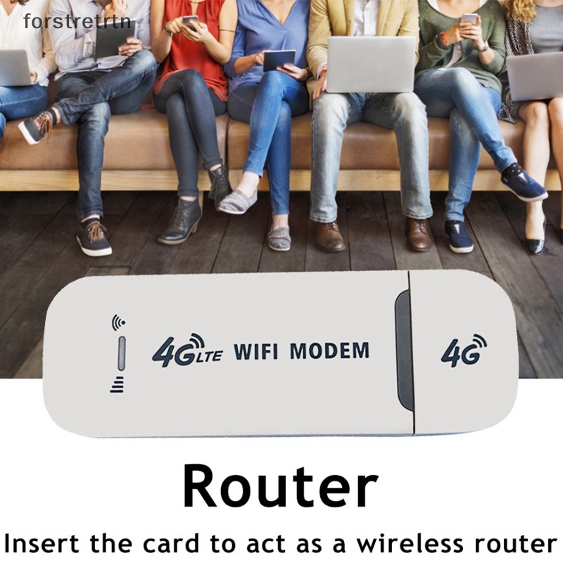 Usb Phát Sóng Wifi Không Dây Forstretn 4G LTE 150Mbps Hỗ Trợ Thẻ Sim 150Mbps