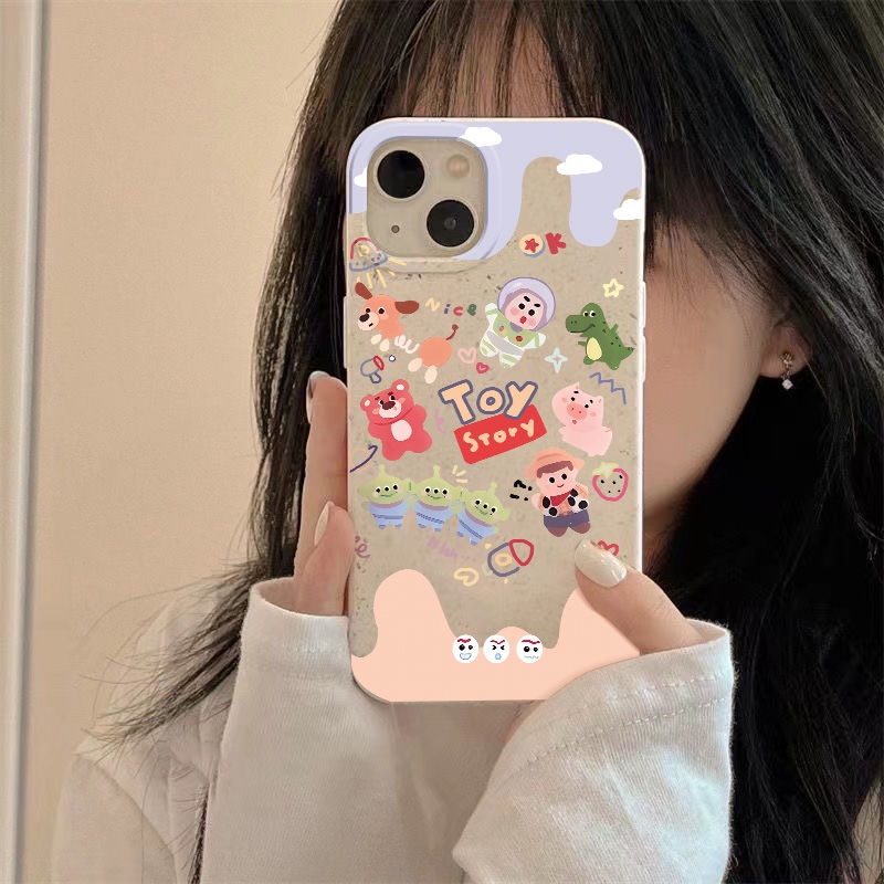 Ốp Điện Thoại Mềm Chống Sốc In Hình Động Vật Nhỏ Đơn Giản Cho Iphone 14Pro 8 12 13max11 7 S77F