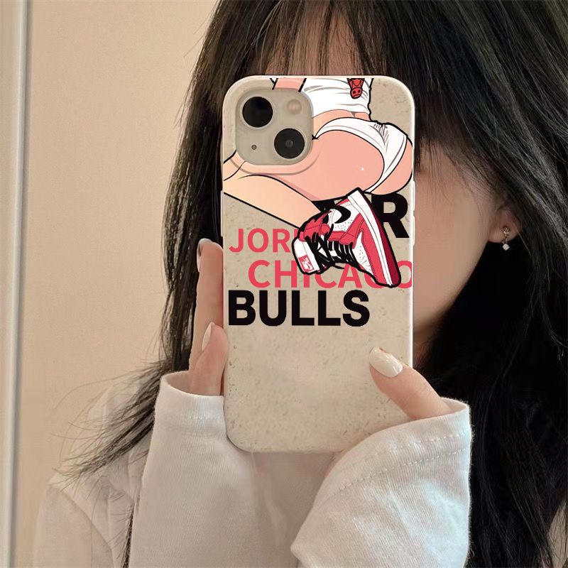 Ốp Điện Thoại Mềm Chống Sốc Hình Cô Gái Quyến Rũ Cho iPhone 13 max 14pro8iPhone12 117plus QV1R