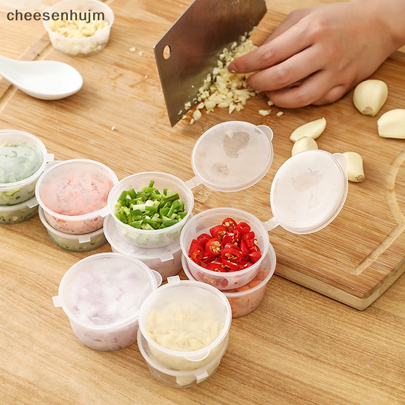 Set 50 Cốc Nhựa Đựng Nước Sốt 25ML Có Nắp Đậy Tiện Dụng