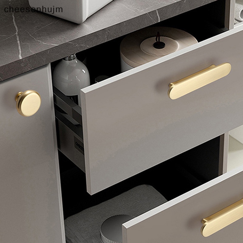 Tay Nắm Ngăn Kéo Tủ Màu Trơn Hình Chữ Nhật Tiện Dụng