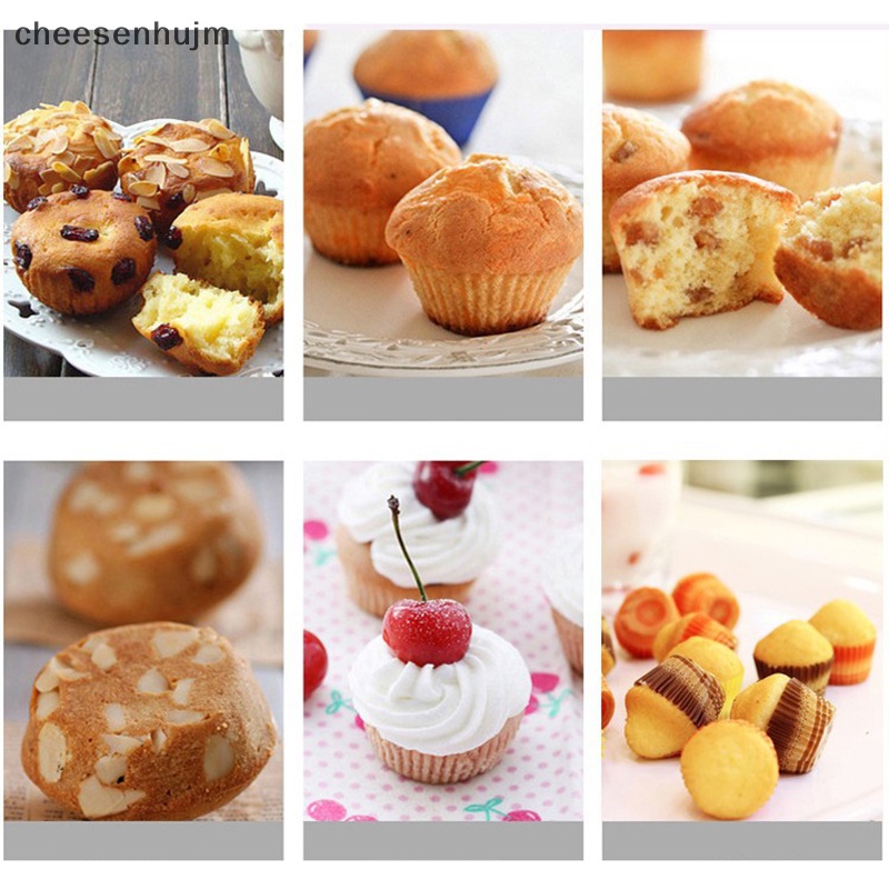 Set 1000 Khuôn Giấy Dùng Để Làm Bánh Cupcake Tiện Dụng 25x20mm