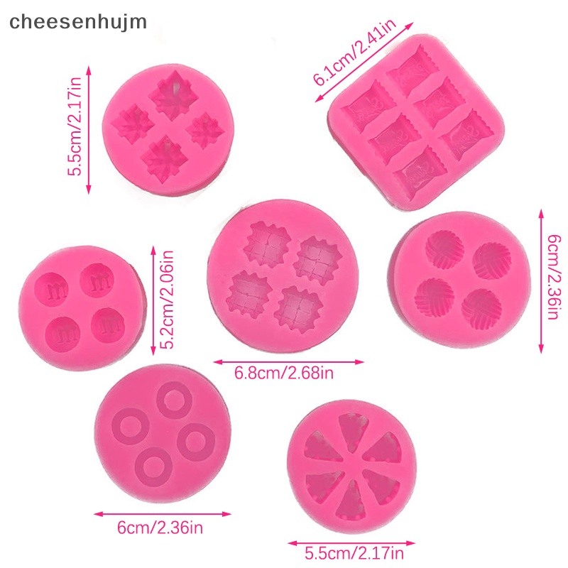 1 Khuôn Làm Bánh Quy / Sô Cô La Hình Thức Ăn Bằng Silicon Mềm