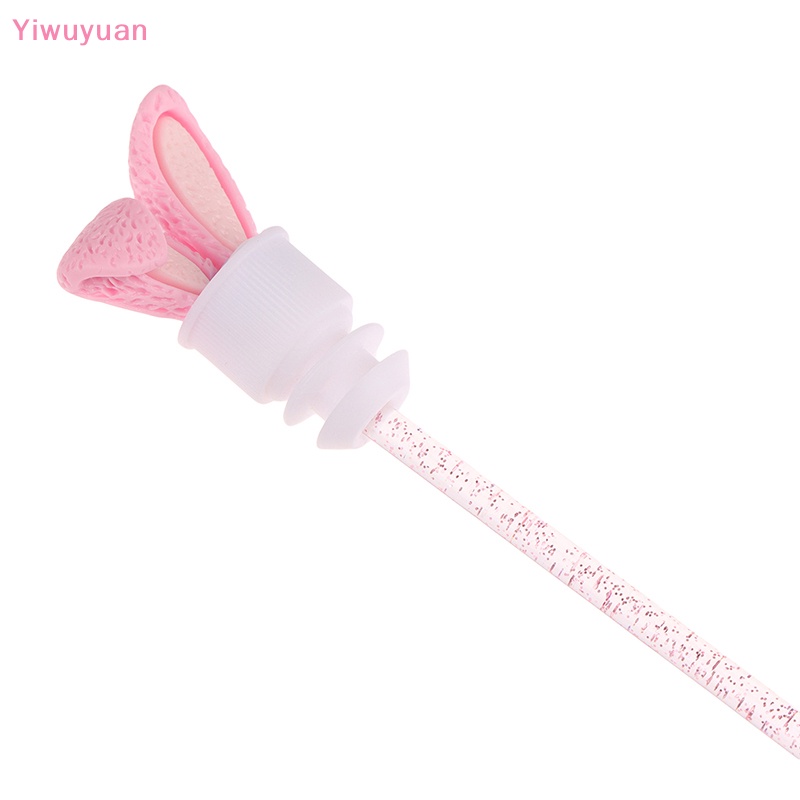 < Yiwuyuan > 10 Ống Cọ Chải Lông Mày Chống Bụi Thay Thế Tai Thỏ Pha Lê Cá Nhân Có Thể Tái Sử Dụng