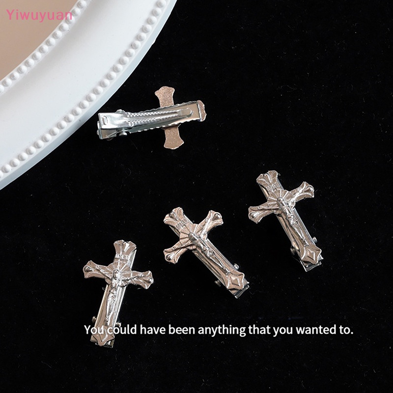 Bộ 2 Kẹp Tóc Kim Loại Thời Trang Vintage Y2K